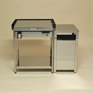 Plinski roštilj Furlan P600 PRO s inox nogama, donjom policom, inox boxom, poklopcem i štitnikom