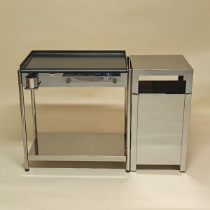 Plinski rostilj Furlan P700 PRO inox 70x45 cm s nogama, donjom policom i inox boxom