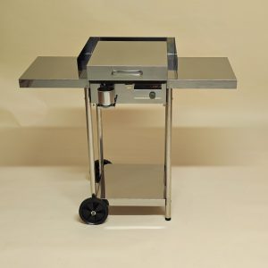 Plinski roštilj Furlan P350 PRO na kotacima s poklopcem 35x45 cm