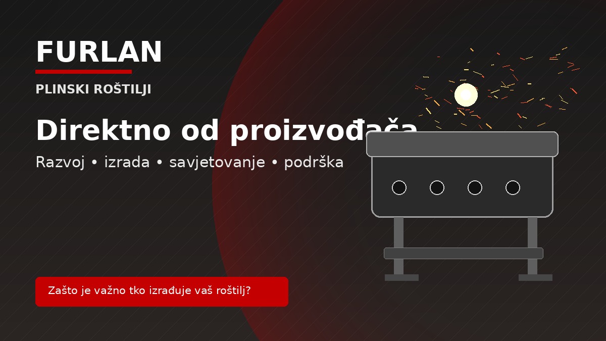 Plinski roštilj Furlan direktno od proizvođača